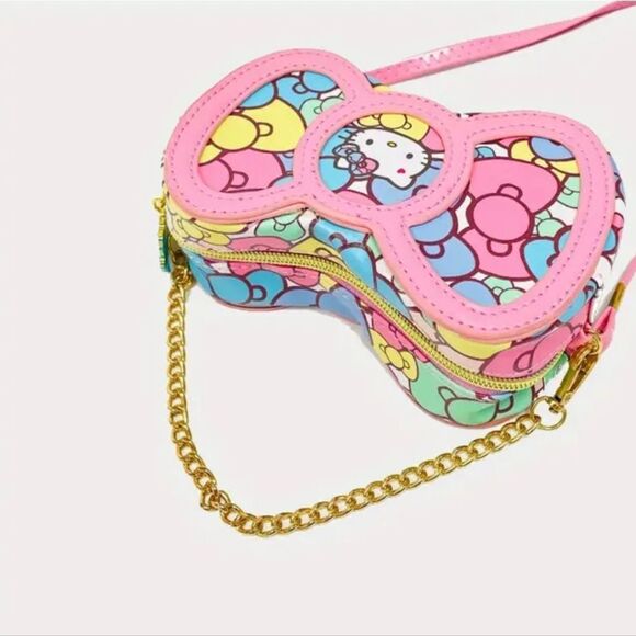 Hello Kitty Sanrio Bow Crossbody Bag - Picture 3 of 10